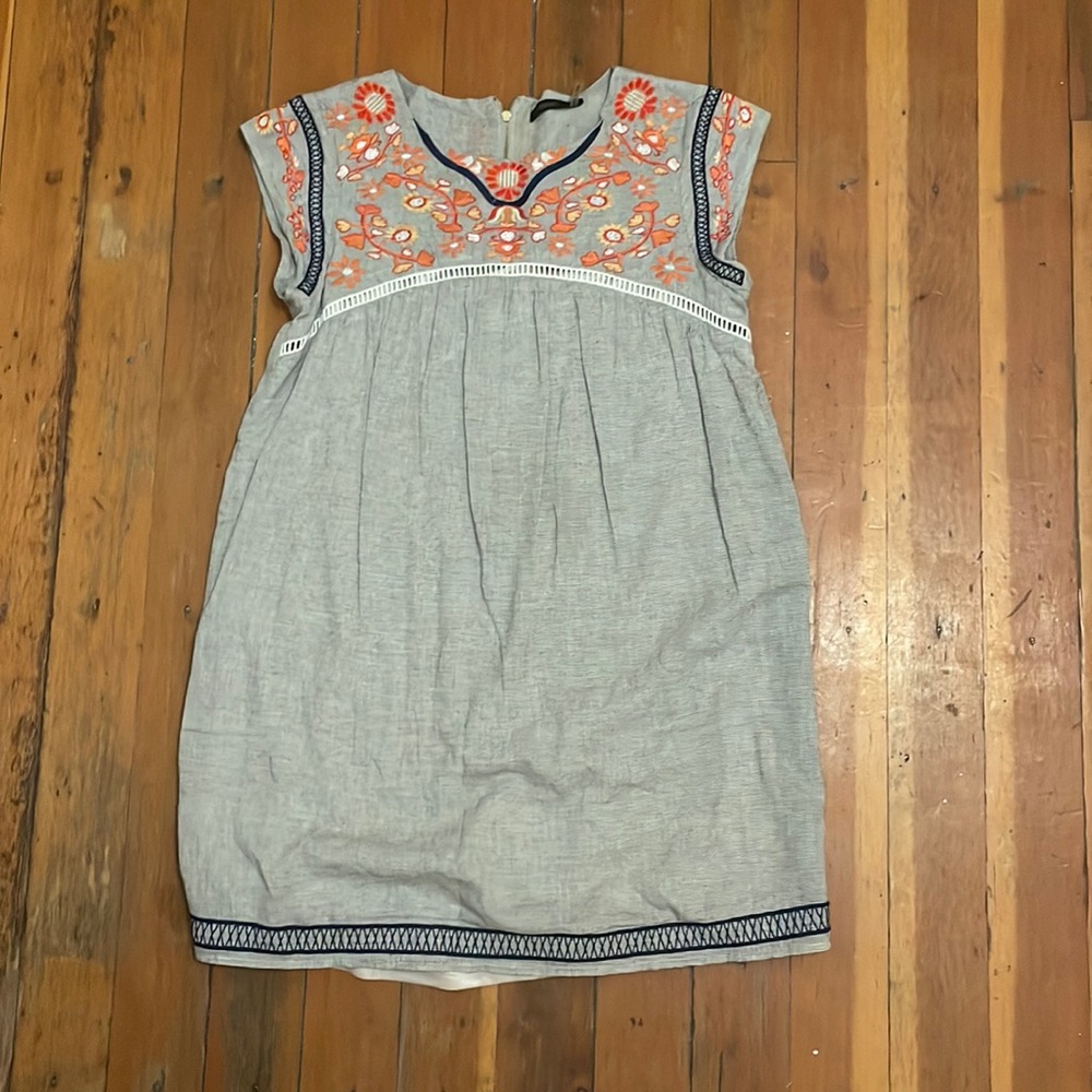 Women’s embroidered mini dress